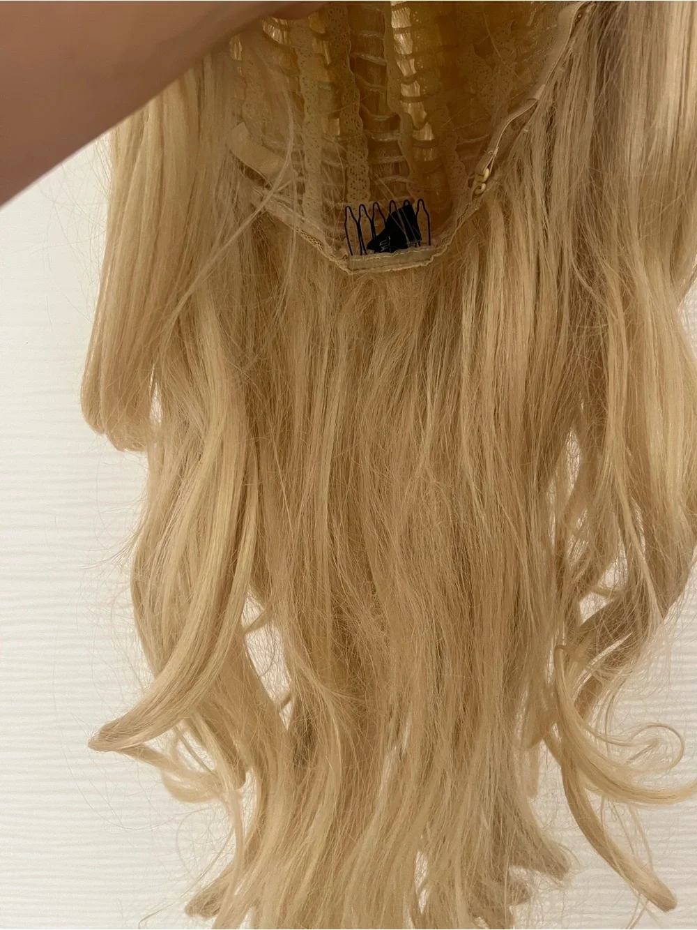 Blonde Long Wavy Ponytail Hair Extension